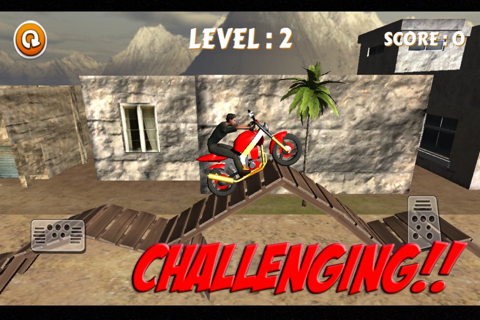 Stunt-Man Motor-cycle Bike-r Mayhem X-Treme screenshot 2