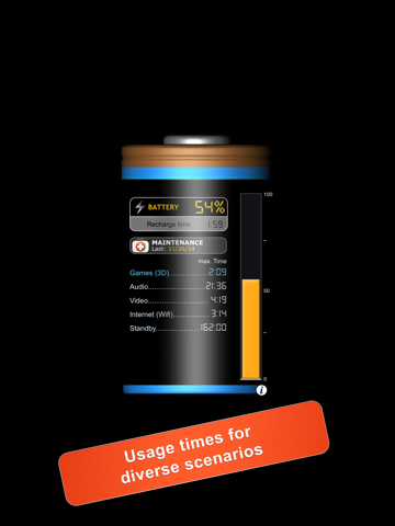 iBattery Pro - Battery status and maintenanceのおすすめ画像2
