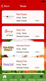 my restaurant finder iphone screenshot 2