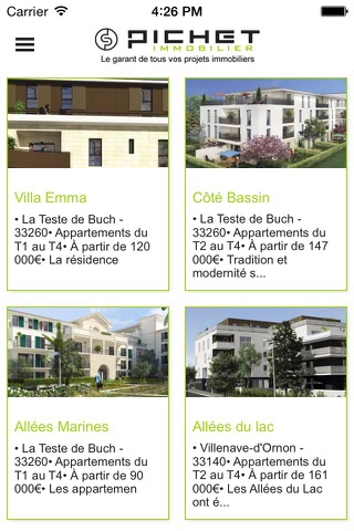 PICHET IMMOBILIER screenshot 3