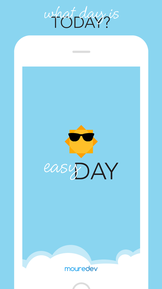 #1. Easy Day - Smile, it’s your DAY! (iOS) 由: Brais Moure