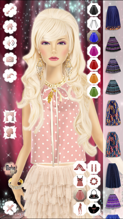 Makeup, Hairstyle & Dress Up Fashion Top Model Princess Girls Free 2 screenshot 1