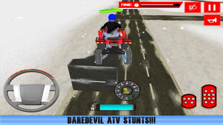 Snow Quad Bike Simulator 3D – Ride the offroad atv & show some extreme stunts