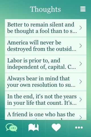 Abraham Lincoln Quotes: Nice collection of Abraham Lincoln Thought screenshot 3