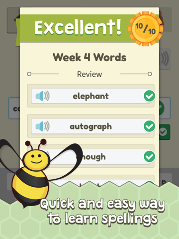 Screenshot #4 pour Spelling Assistant : Helping you ace the spelling bee!