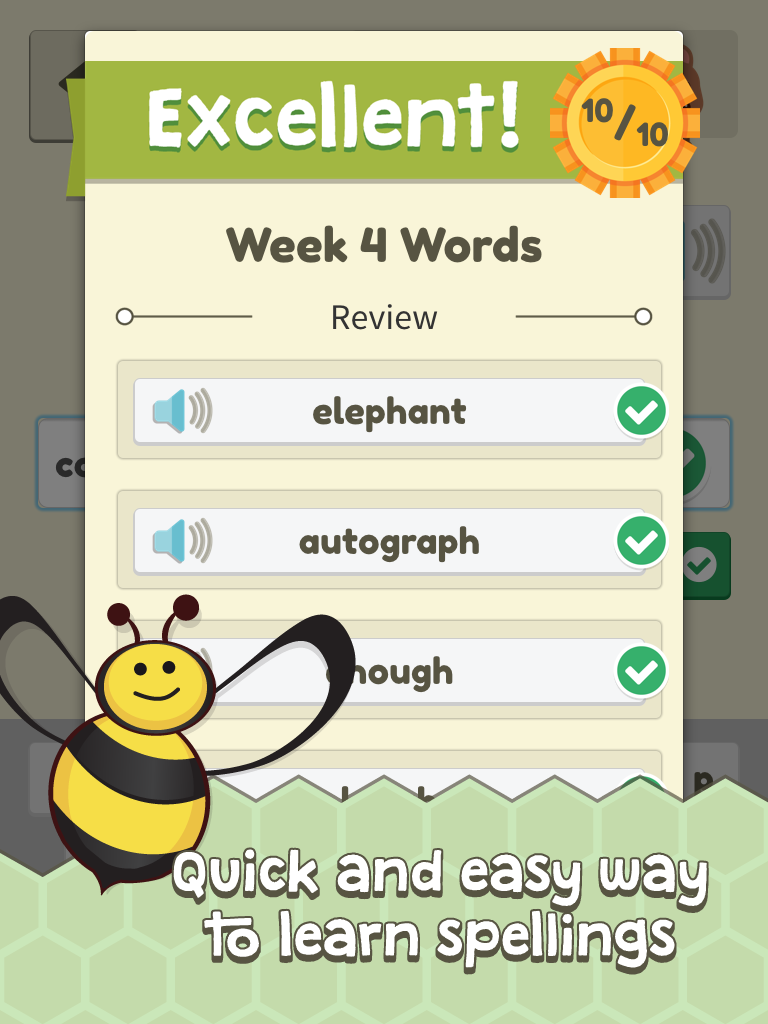 Spelling Assistant : Helping you ace the spelling bee! screenshot 6