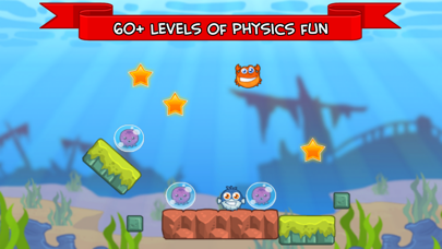Aquatic Rescue - Clever Oz Physics Puzzle iPhone screenshot