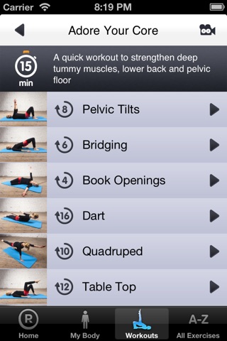 Postnatal Pilates 1+ by Reform screenshot 2