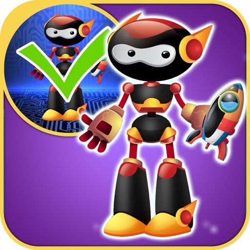 My Little World of Real Robots Copy And Create Free Game App icon