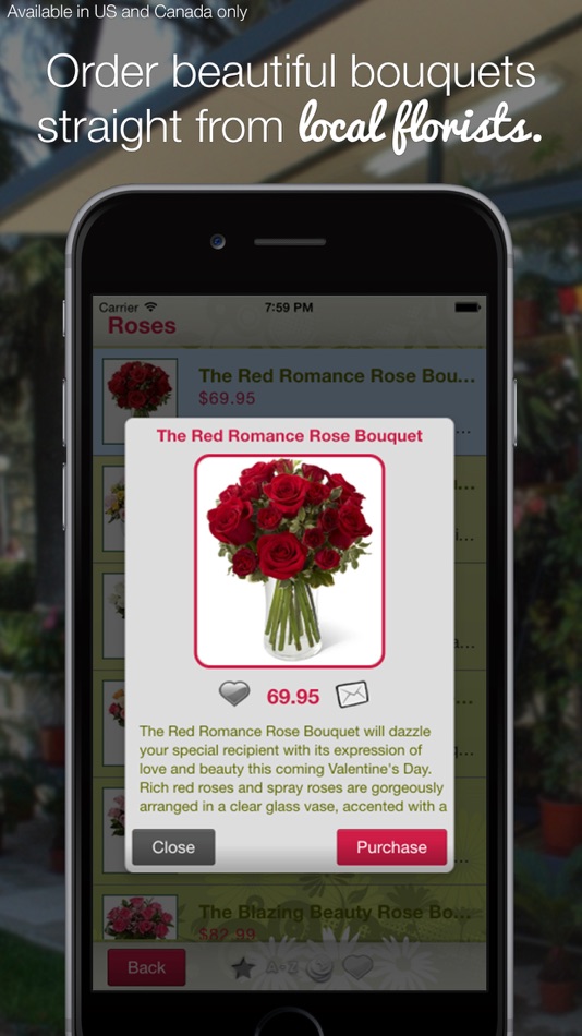 #2. Mobile Florist: Flower Delivery - Order & Send Fresh Flowers from Anywhere using Local Florists! (iOS) 게시자: Syntactix, LLC