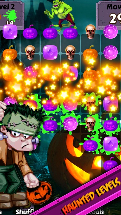 HALLOWEEN CANDY WORLD ADVENTURE - POP THE GUMMY DROP &AMP; MATCH YUMMY TREATS TO COLLECT SKULL GEMS 1.5.0 IOS