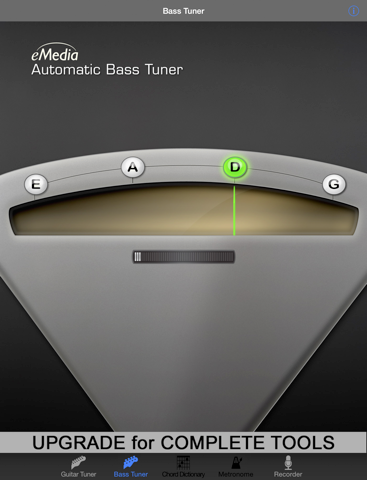 Screenshot #5 pour eMedia Guitar Tuner Free