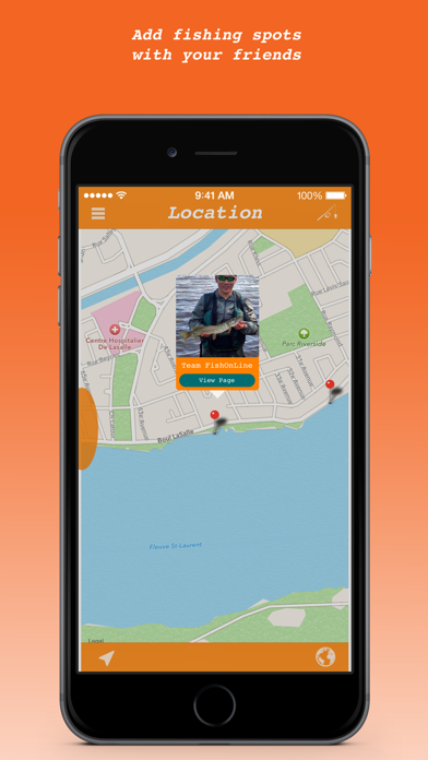 FishOnLine app screenshot