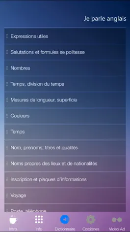 Game screenshot Je Parle ANGLAIS - Apprendre l'anglais guide de conversation Français Anglais gratuitement cours pour débutants apk