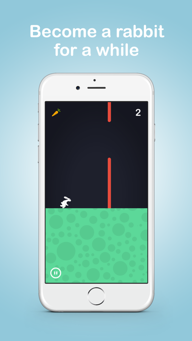Running Rabbit: Show your jumping skills app screenshot