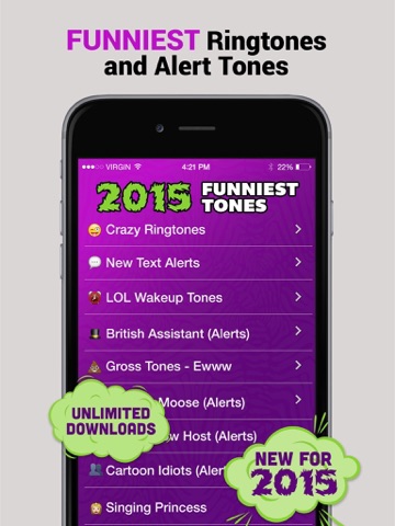 2015 Funny Tones Pro - LOL Ringtones and Alert Sounds