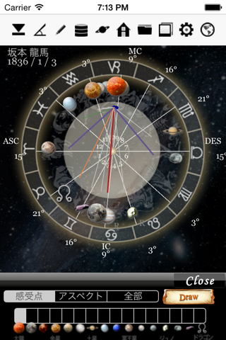 horoscope JIKU 2 for iPhone screenshot 3