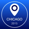 Chicago Offline Map + City Guide Navigator, Attractions and Transports