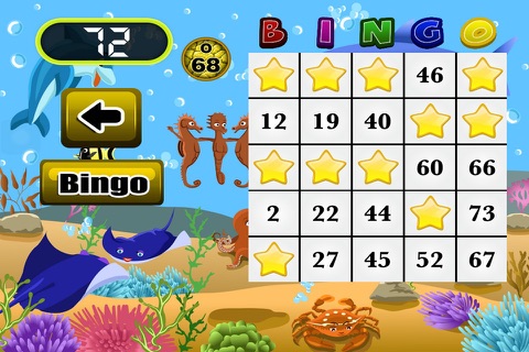 Lucky Splashy Big Hungry Gold Fish Bingo Craze Games Pro screenshot 2