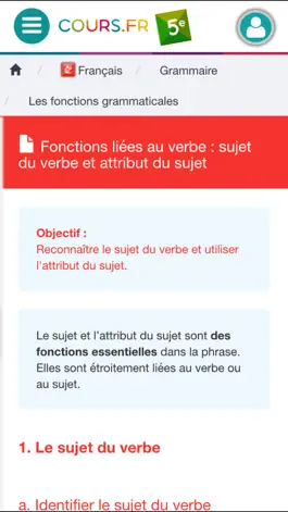 Game screenshot Cours.fr 5e hack