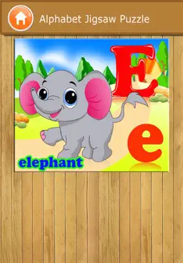 Game screenshot Alphabet Jigsaw Puzzle - Free Puzzle Kids Games hack