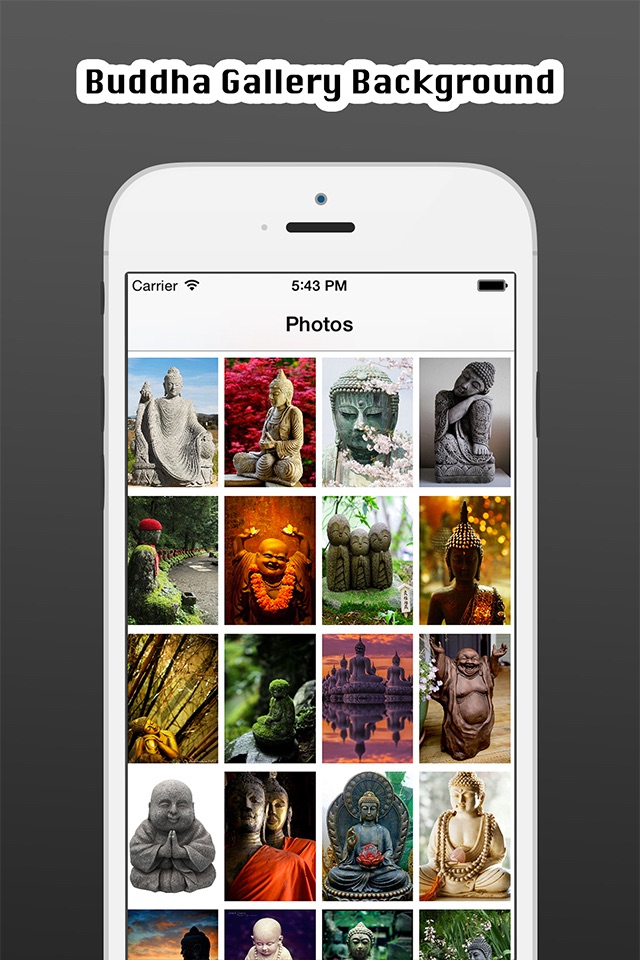 Buddha Gallery Background HD screenshot 2