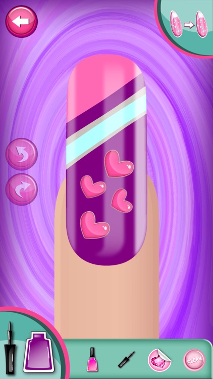 Nail Makeover Girls Game: Virtual beauty salon - Nail polish decoration game