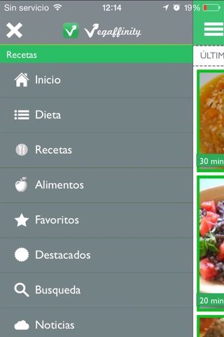 Dieta y Recetas Vegetarianas screenshot 4