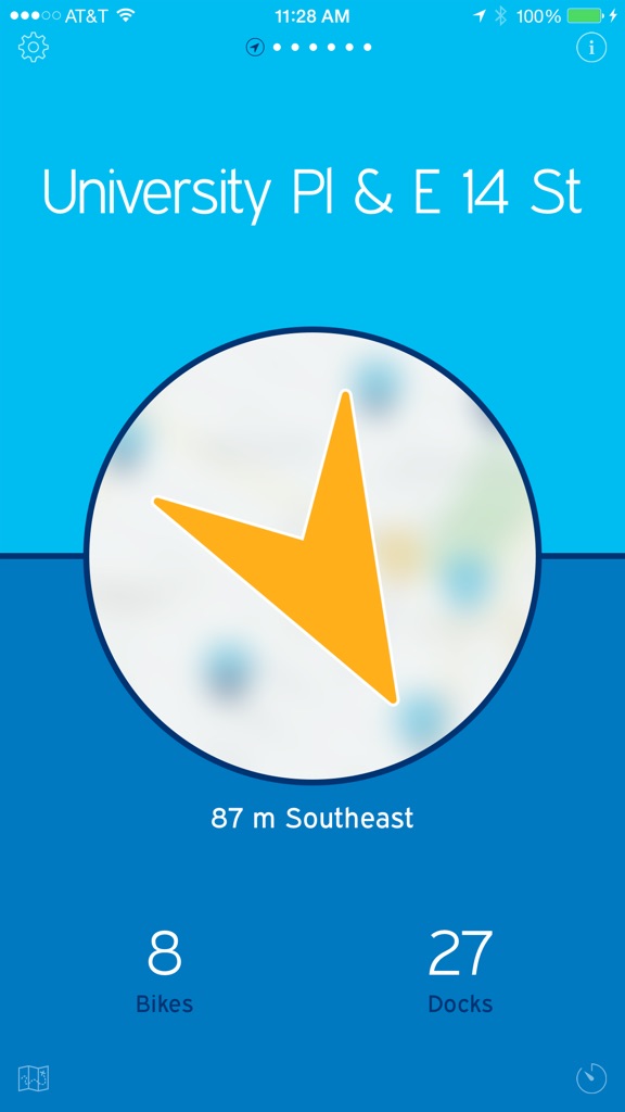 【图】NYC Bikes — A One-Tap Citi Bike App(截图2)