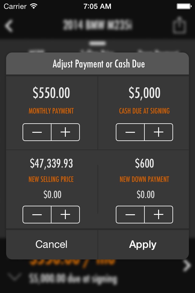 Leasematic - Auto/Car Lease & Loan Calculator screenshot 4