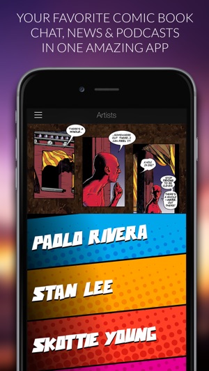 Comic Geek - News, Chat and Podscasts for Comicbook & Graphi(圖1)-速報App