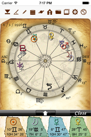horoscope JIKU 2 for iPhone screenshot 2