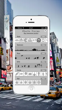 Game screenshot Photo Forms - Take photos through beautiful Shapes! hack