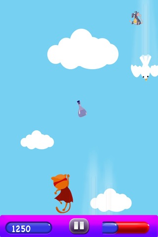 Flying Meow Arcade - A Cat Mission Avoiding Game screenshot 2