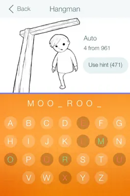 Game screenshot Hangman 2 - word game. Addictive quiz with words guessing mod apk