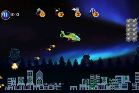 A1 Helicopter Monster Rampage - cool airplane shooting mission game screenshot 2