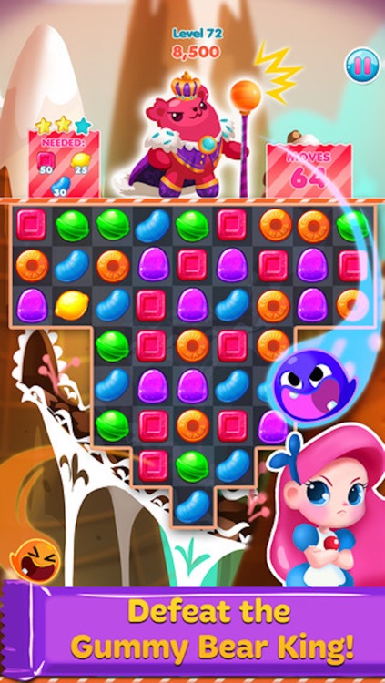 Candy King Legend - Best Match 3 Gummy Blast Game