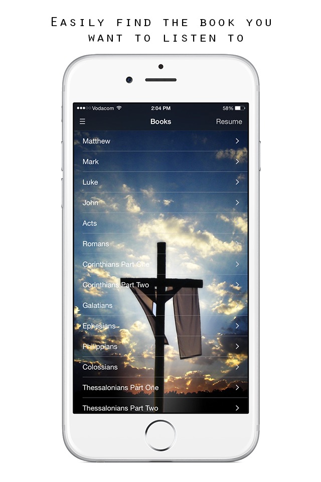 iPhone screenshot