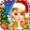 Christmas Salon - XMas Santa Girl Makeup and Dress up Game in Real 3D Winter Snowfall