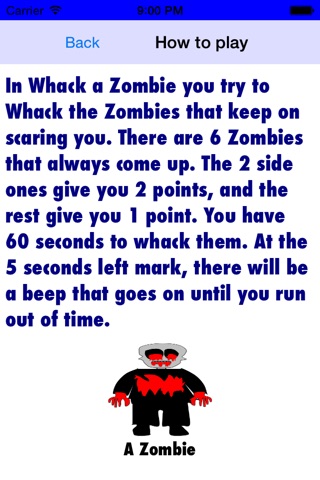 Whack zombies!! screenshot 2