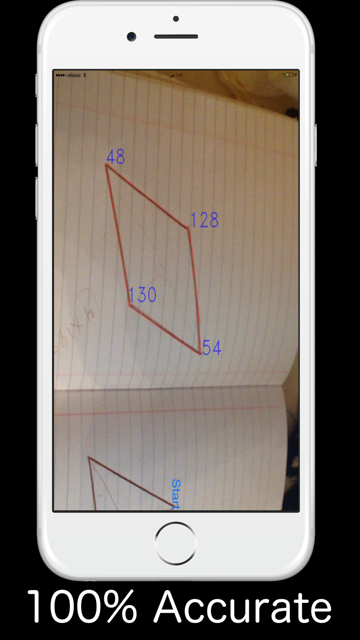Angleous for iPhone as angle calculator screenshot 3