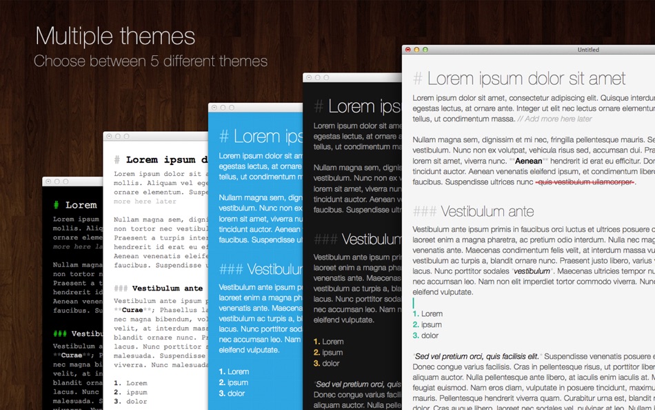 #2. Writed - Distraction-free text editor (macOS) 来自: Stahl Labs