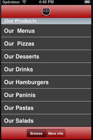 Palazzo Pizza English screenshot 3