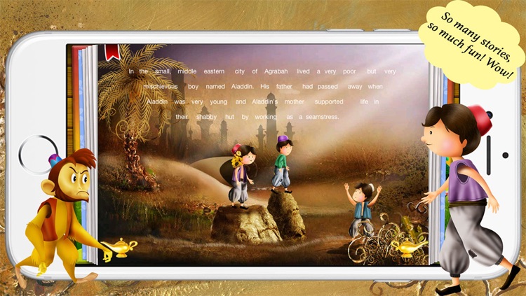 Aladdin and the Magical Lamp by Story Time for Kids screenshot-3