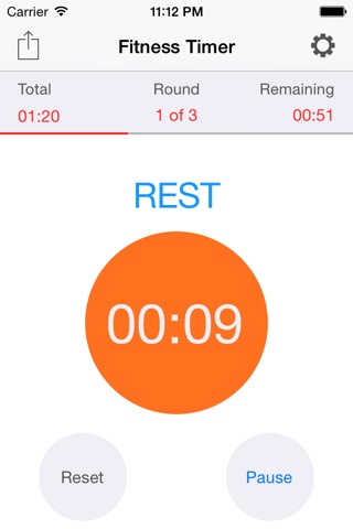 Fitness Timer - Simple and easy Interval Timer screenshot 2