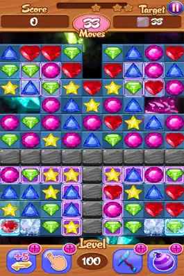Game screenshot Crystal Insanity - Match 3 Diamond & Jewels Mania hack