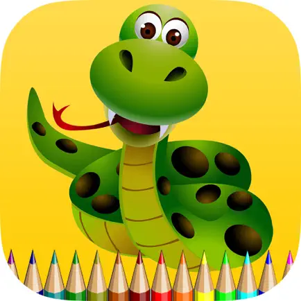 Snake Coloring Book for Children: Learn to color a cobra, boa, anaconda and more Cheats