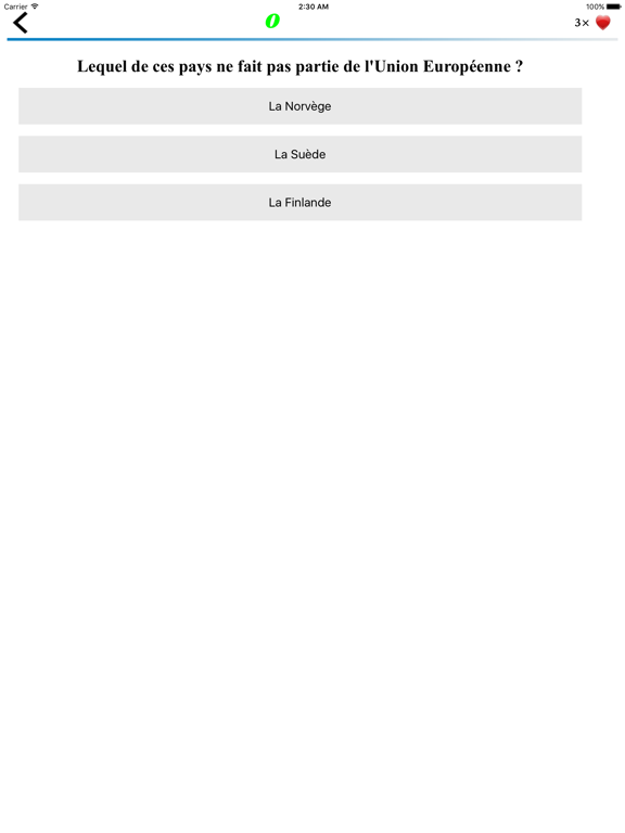 Fonction publique concours gardien de la paix iPad screenshot
