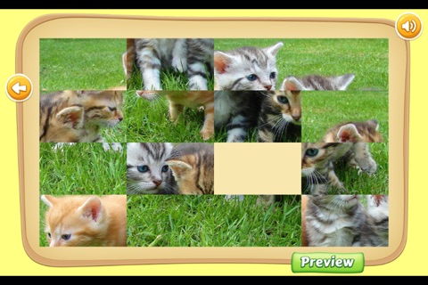 Cute Kitten - Sliding Puzzle screenshot 2