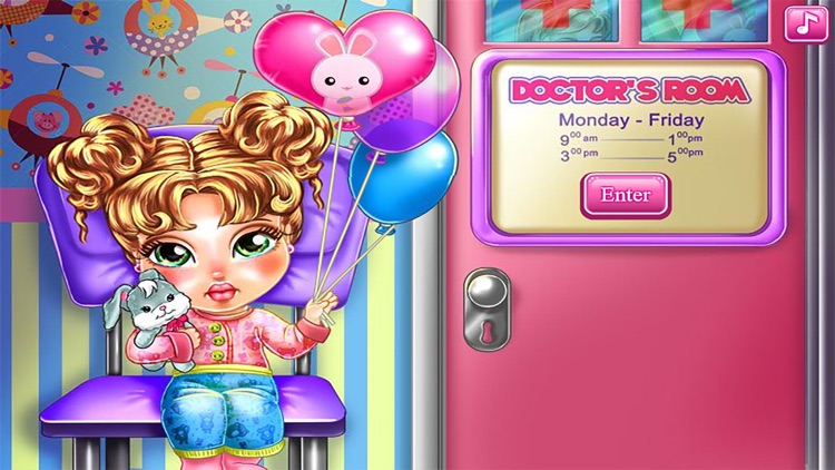 First Aid Treatment:Baby Flu - Kids Care Doctor Simulator Game screenshot-3